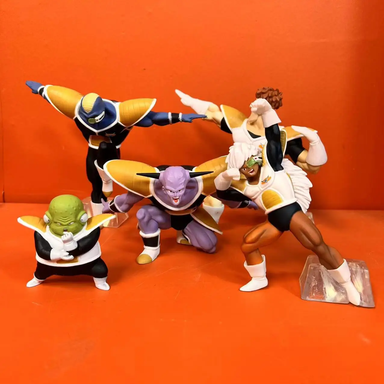 

Dragon Ball Ginyu Force Anime Figure Jeice Ginyu Guldo Recoom Burter Figures Statue Figurine Decoration Model Doll Toys Gift