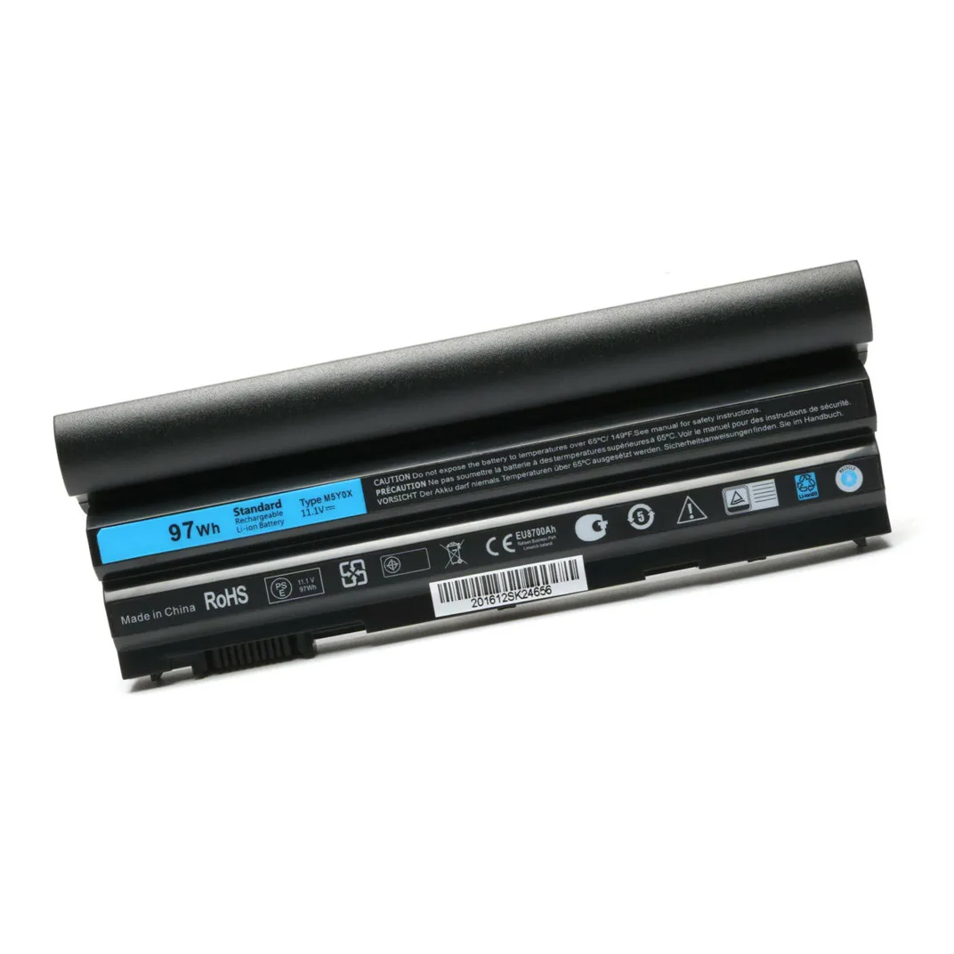 97WH 11.1V Laptop Battery For Dell E5420 E5430 E6120 E5520 M5Y0X E5530 E6420 E6430 E6520 8858x 3560 T54F3 T54FJ 8P3YX laptop battery