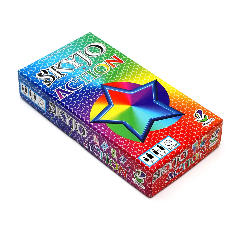 Skyjo Card Game and Skyjo Action for 2 to 8 Players card games