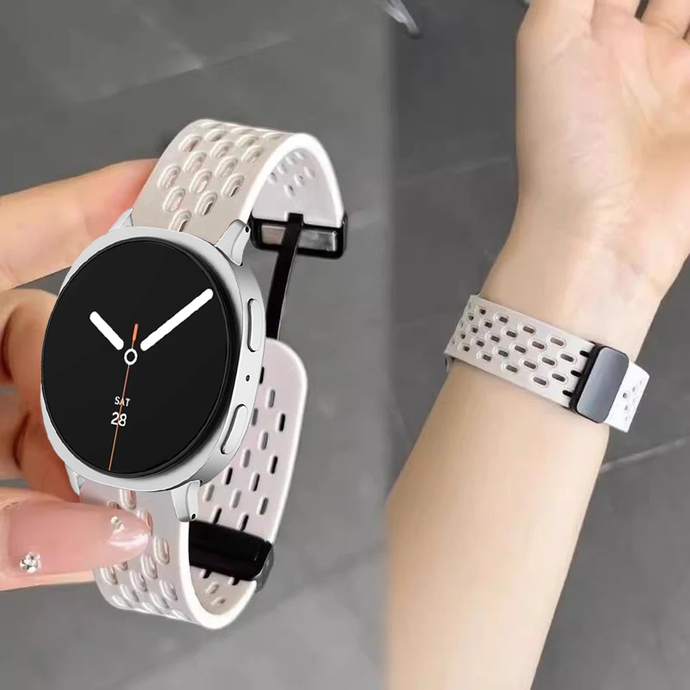 Magnetic Silicone Sport Wristband Bracelet