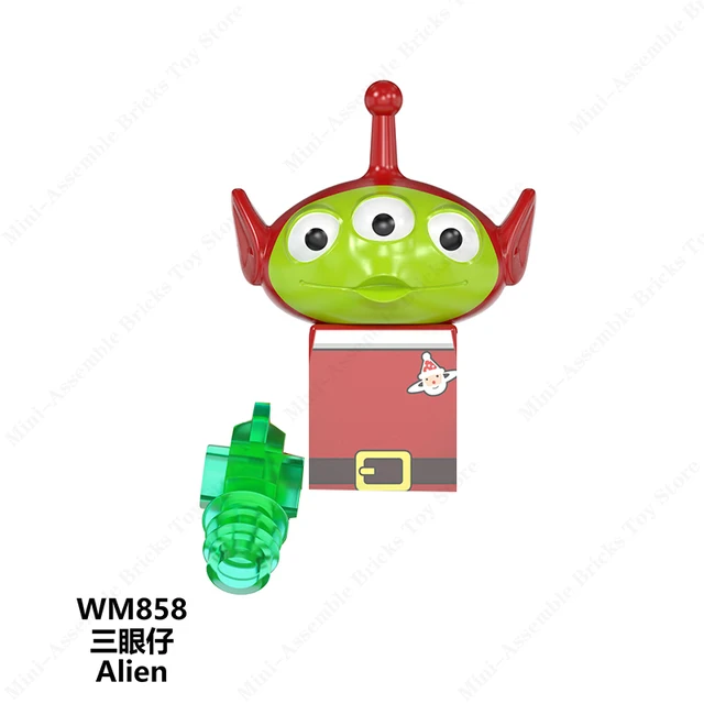 Disney Mini Action Toys Figures Building Blocks Cartoon Toy Story Mickey Mouse Winnie The Pooh Frozen Stitch Donald Duck Bricks 858