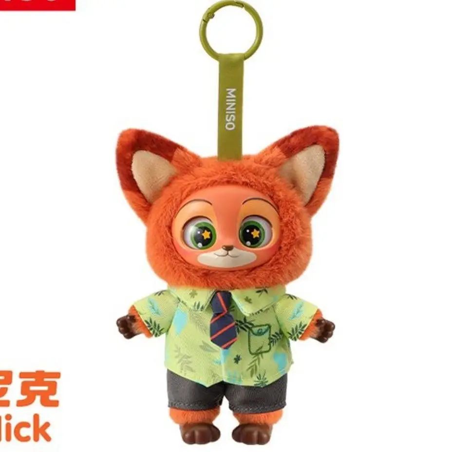 Miniso Zootopia Series Vinyl Figures Nick & Judy Toy