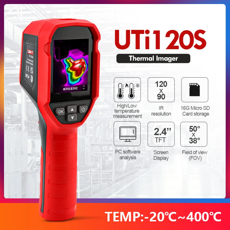 UNI-T Thermal Imager UTI160S UTI120S Thermal Imaging Camera