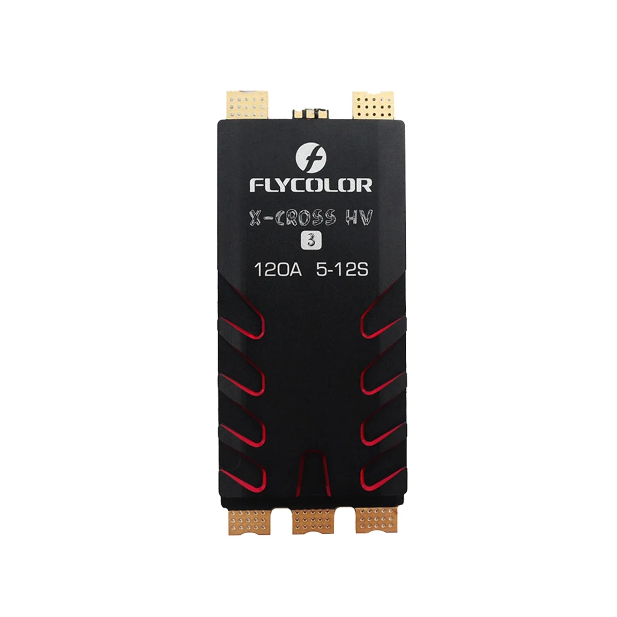 

FLYCOLOR X-CROSS HV3 120A ESC 5-12S BLHeli-32 Dshot Proshot 64MHz 32 Bit Speed Controller for RC FPV Drone Racing