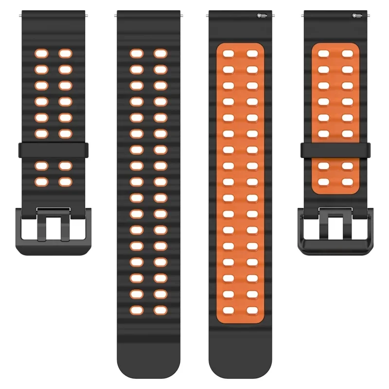 22mm Sport Silicone Replacement Watch Band Bracelet