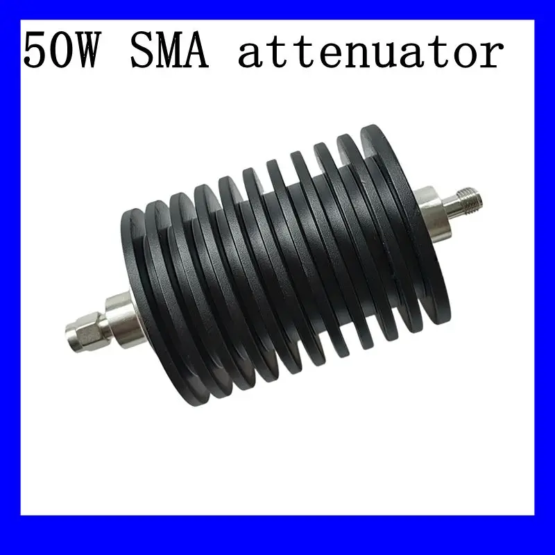 Attenuatore Tipo Sma 50W Dc-3Ghz/4Ghz 1/2/3/5/6/10/15/20/25/30/40/50Db N Spina Maschio A Jack Femmina Coassiale Rf Connettore Di Alimentazione