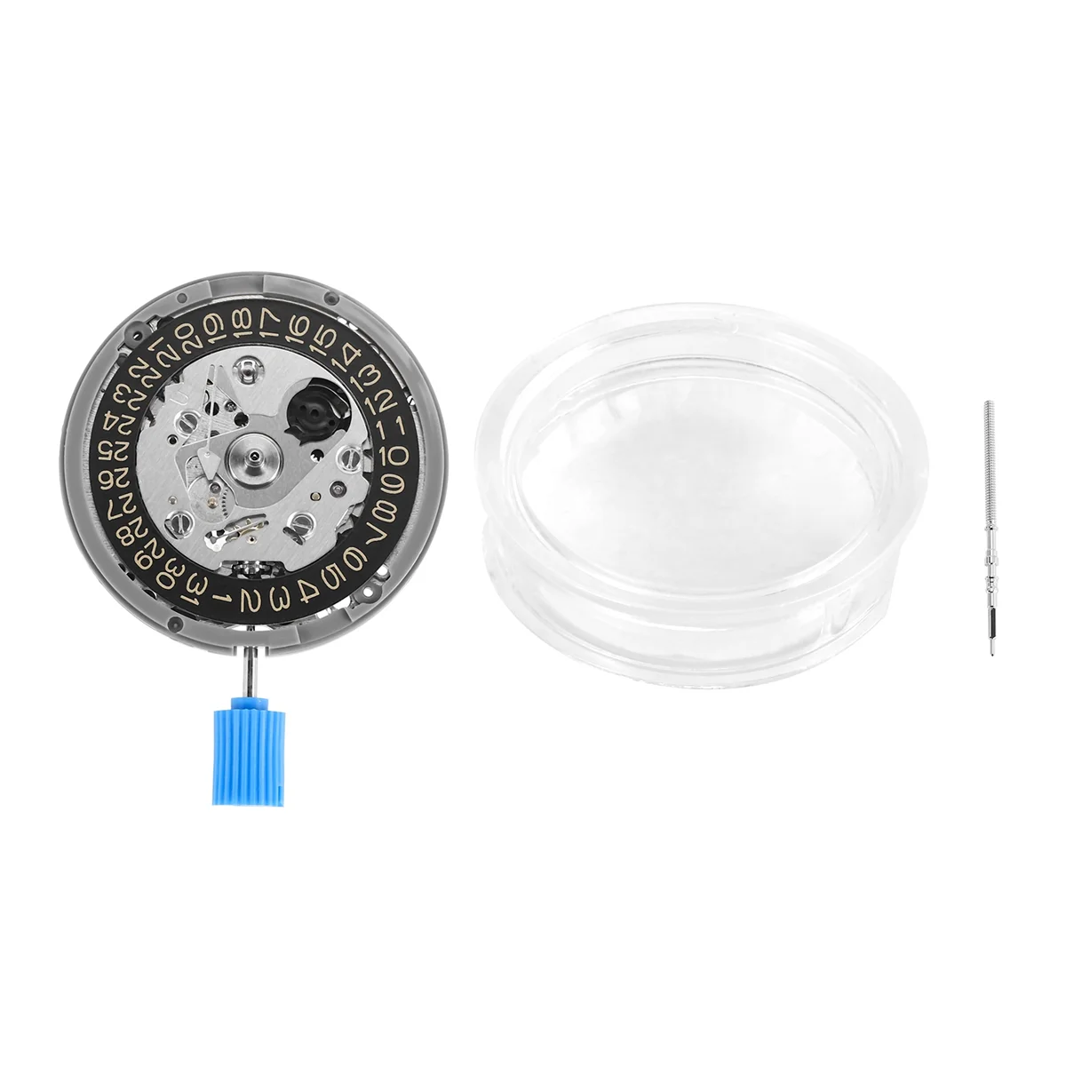 Per Seiko Japan Nh35A Movimento Meccanico Dell'Orologio 24 Gioielli Meccanismo Automatico Nh35 3.8 In Punto Oro