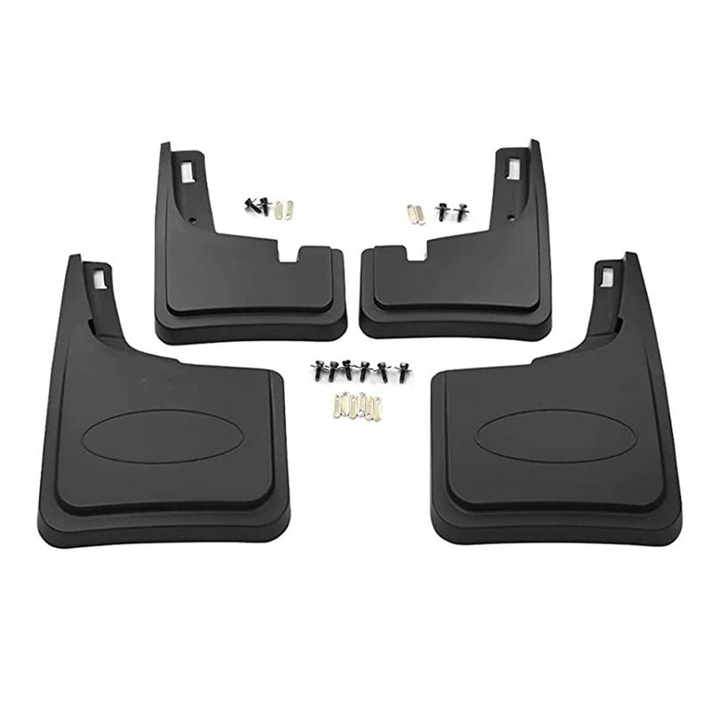 

Mud Flaps For 2021 Ford F150 F-150 Splash Guards Mud Fender Mudflaps Mudguards Fit For Front And Rear Wheel & Tire, 4PCS