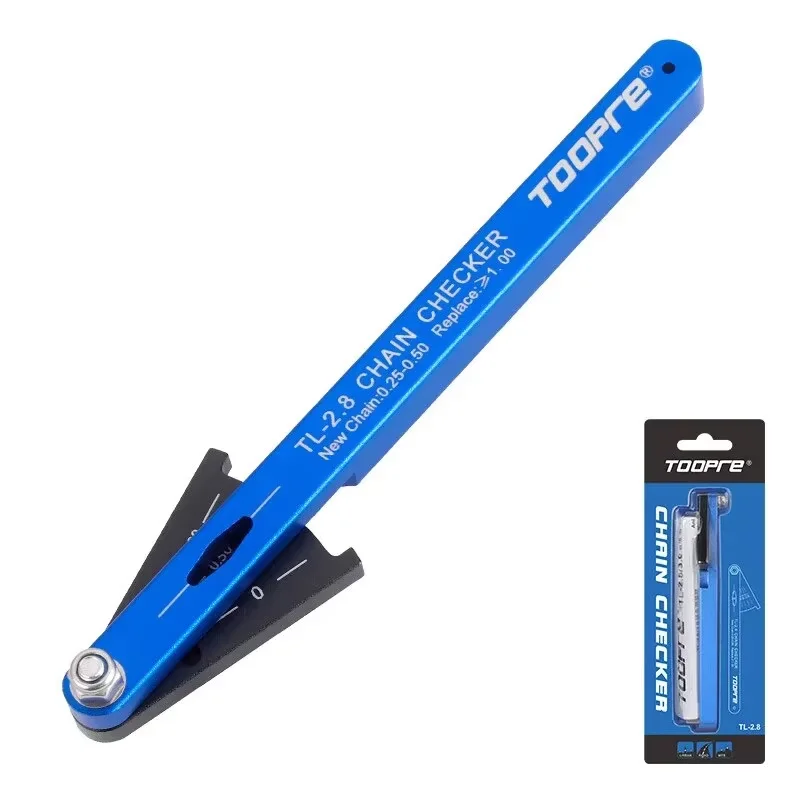 Bicycle Chain Measuring Device Wear Measuring Ruler Mountain Road Bicycle Chain Stretching Detection Tool bicycle chain measuring tool