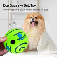Pet Dog Toy Ball Wobble Wag Giggle Ball Interactive Dog Cat Toy Chew Toy Giggle Sounds Toy When Rolled or Shaken For Pet Dog Fun 1