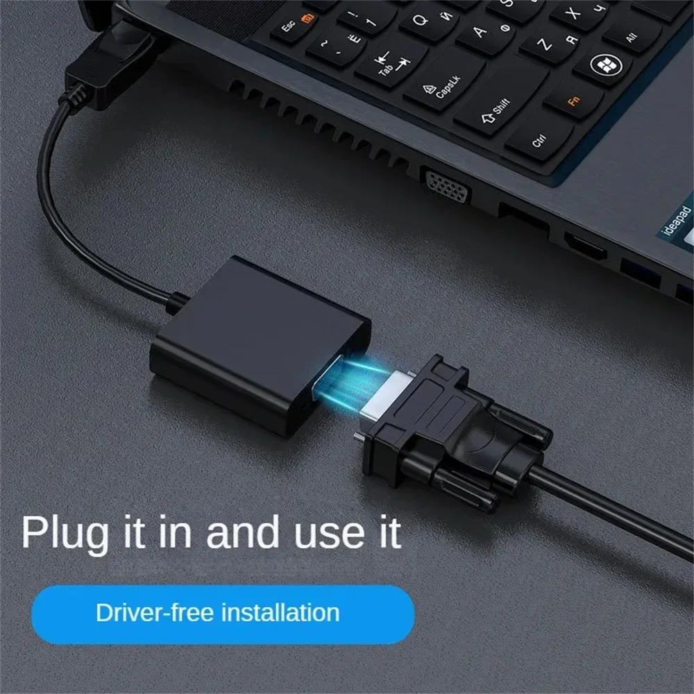 DP To VGA Converter Adapter Cable 1080P for TV Laptop Computer Projector,hdmi to vga adapter cable,vga cable adapter,displayport to vga adapter cable