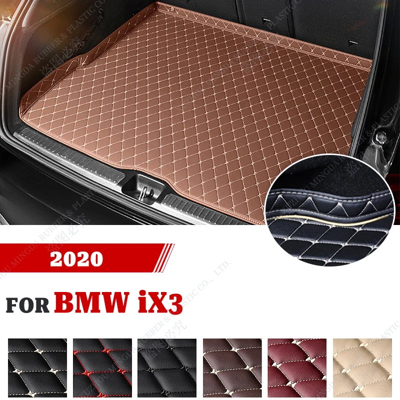 

3D Surrounding Design Car Trunk Mat For BMW iX3 2020 Custom Car Accessories Auto Interior Decoration