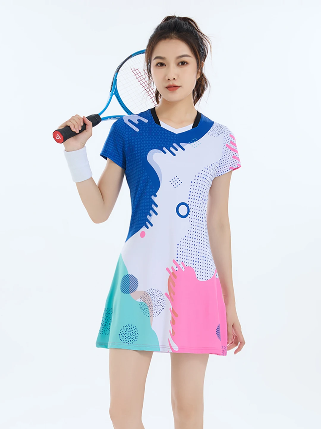 New Women Girl Sports Dress Inner Shorts Quick Dry Breathable for Tennis Volleyball Badminton Outside Clothes Running Sportswear