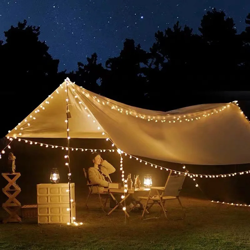 13MOutdoorCampingAtmosphereLightsCampingTentLEDHangLights