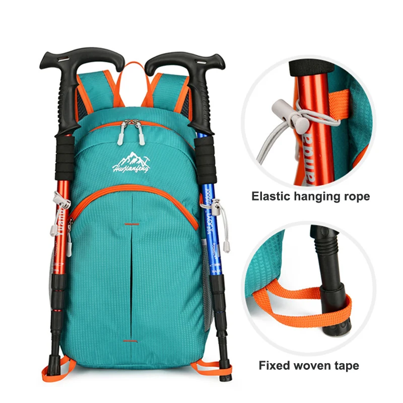 Portable Foldable Backpack Women and Men Outdoor Hiking Climbing Backpacks Lightweight Travel Bag Waterproof Cycling Backpack 3