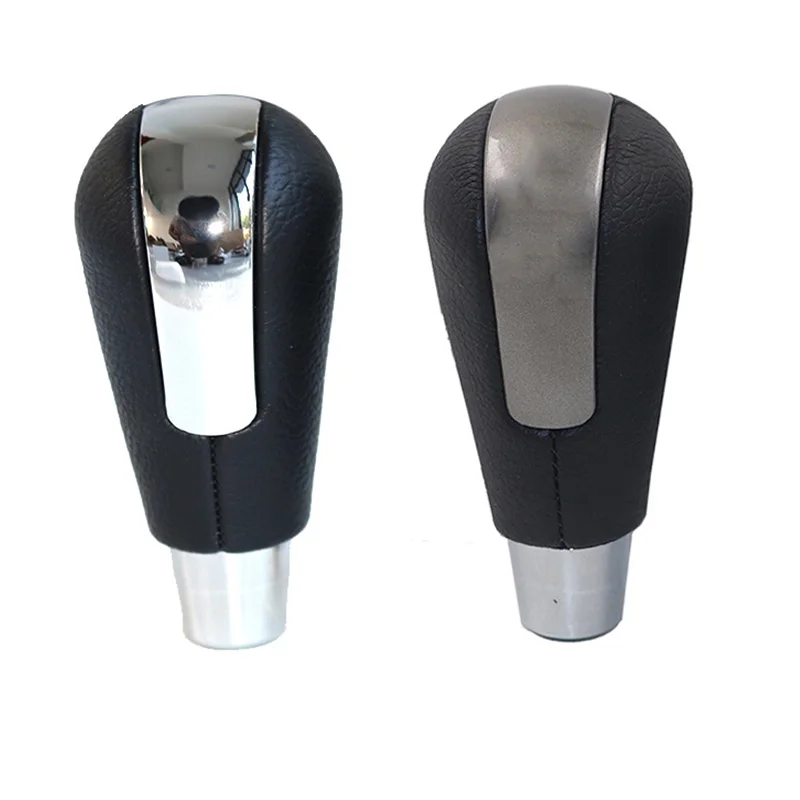 Gear Shift Knob Gear Shift Knob Lever Gearbox Shifter Leather For Mazda 2 3 5 6 8 CX-5 CX-7 CX-9 Miata MX-5 MPV RX-8 Automatic Gearbox Handle