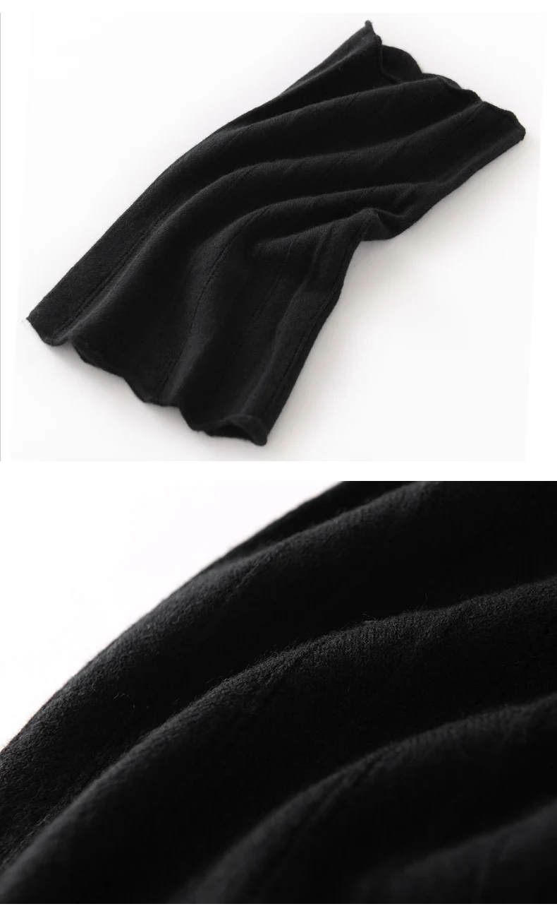 Halswärmer aus 100 % Kaschmir, winddicht, kältebeständig, Damenschal, Nackenschutz, vielseitig, warm, gestrickter Halswärmer für Herren – Detail 16