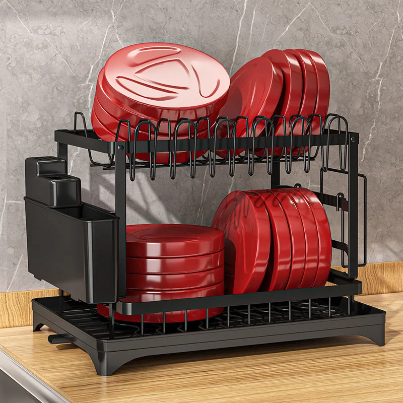 Double-Layer Kitchen Storage Rack 3