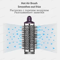 Ensemble de brosses pour sèche-cheveux 6 en 1, sèche-cheveux ionique à Air chaud à grande vitesse 110,000 tr/min avec baguette à friser automatique 30/40mm 5