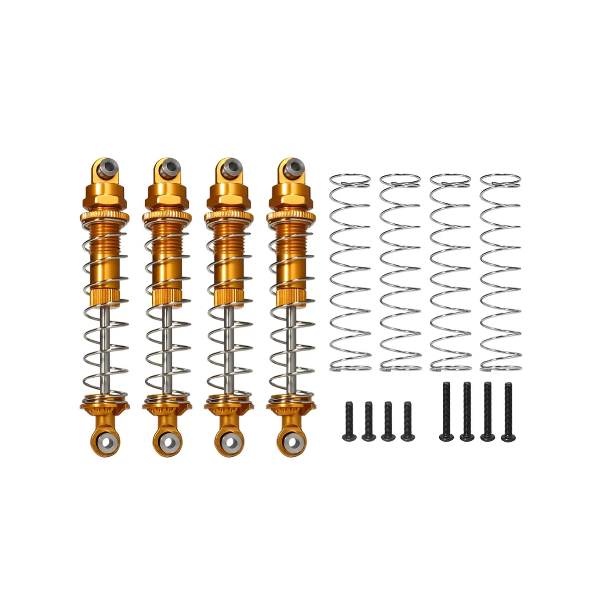 

4 шт., металлический амортизатор для радиоуправляемого гусеничного автомобиля