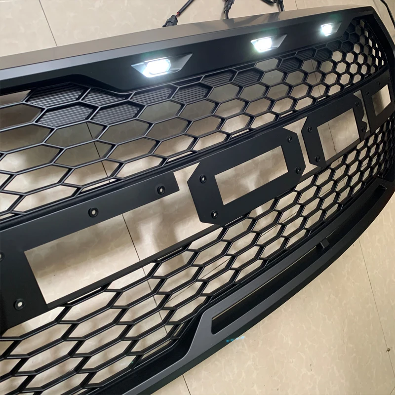 Modified For Ford F150 Grill Raptor Style Racing Grills Front Bumper  Grilles Grill Mesh For F-150 2009 2010 2011 2012 2013 2014 - AliExpress