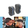 Curly Hair Styling Sponge Brush Double Sided  Sponge Brushes Multi-holes Side Braid Twist Hair Curl Wave hair brush for Afico 6