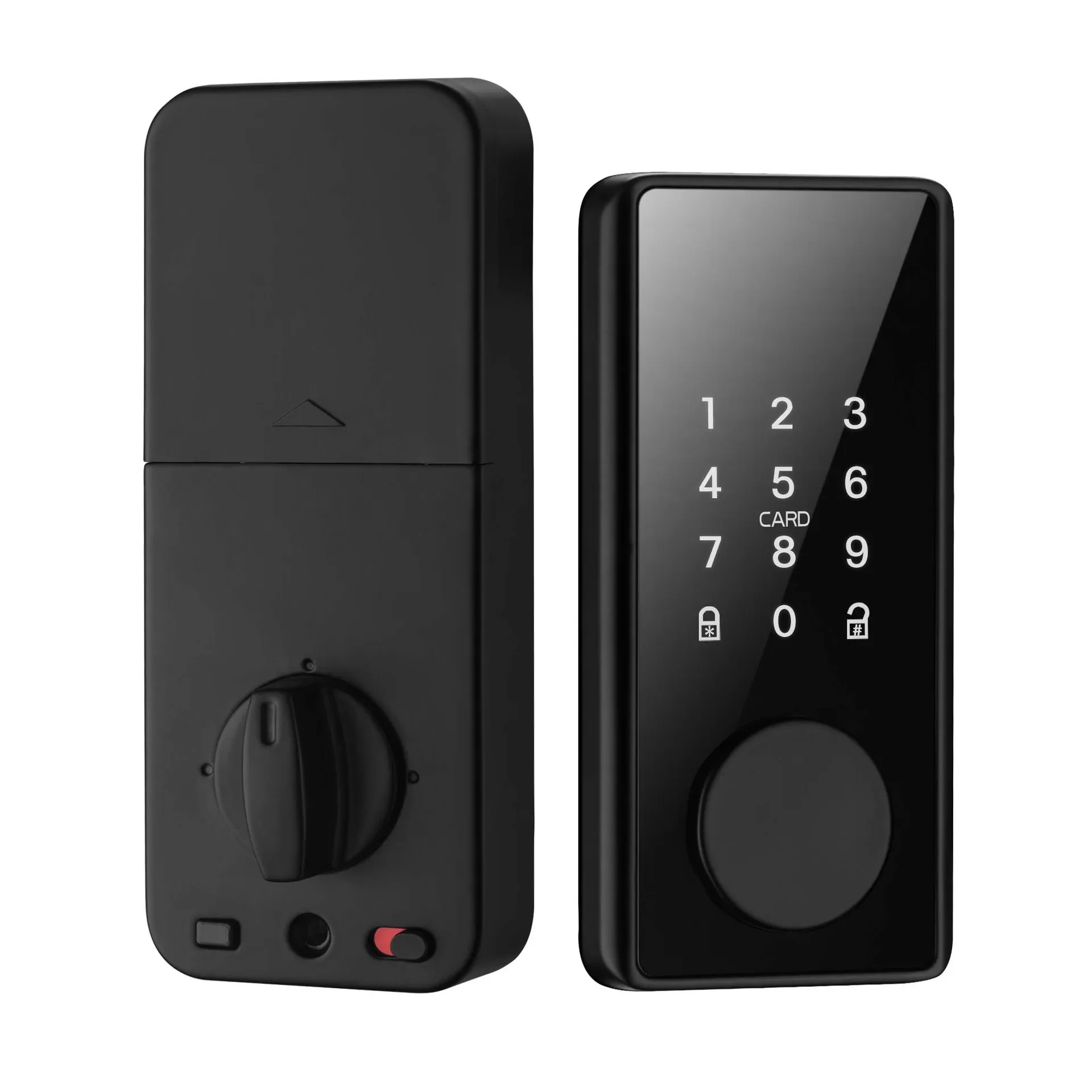 

Smart Deadbolt Locks Digital Tuya App Biometric Fingerprint Password Keyless Electronic Locks front Door Alexa Keypad Lock