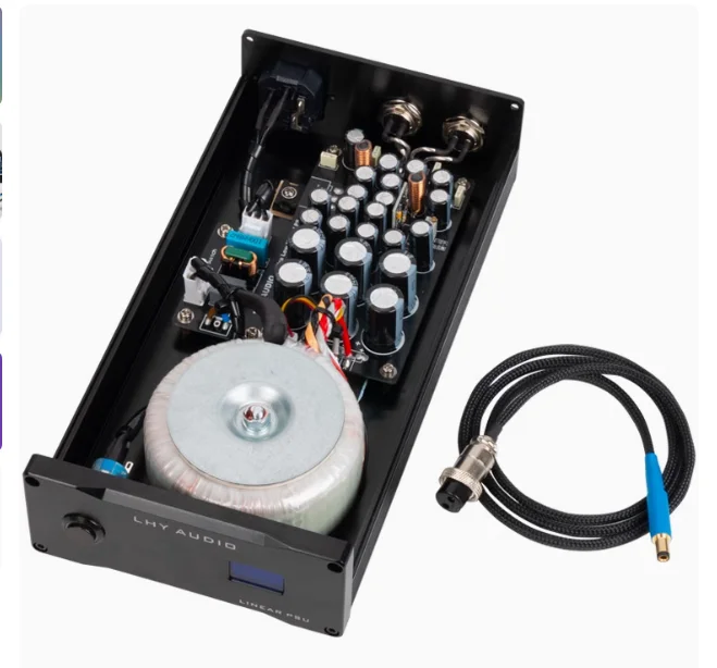 LHY AUDIO 80W DC 선형 조정 전원 공급 장치 오디오 80VA 선형 PSU DC 9V 15V 19V 20V 24V HDD NAS 라우터 MAC PCHiFi용