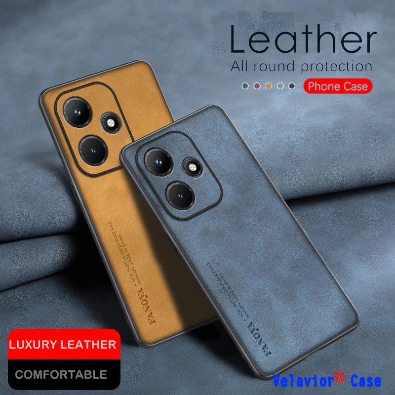 

Case for Infinix Hot 30i Original Shockproof Matte Leather Protection Shell Funda Infinix Hot 30i 30i NFC Cover Protective Coque