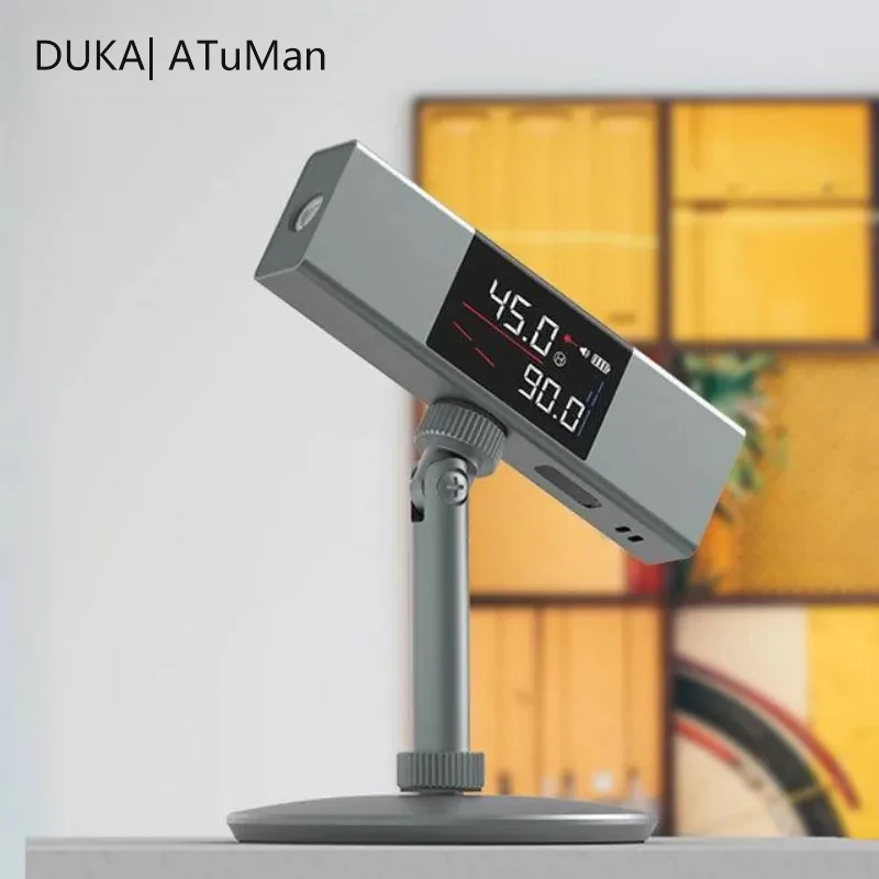 

Duka Laser Protractor Digital Inclinometer Angle Measure 2 In 1 Laser Level Ruler Type-C Charging Laser Measurement Tools