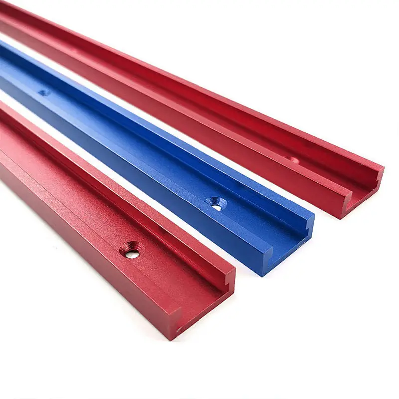 Woodworking T Track Woodworking T Track Slider 30# Woodworking T Track Slot Table Saw Pusher DIY Modifications Workbench Slider 30cm 40cm 50cm Type-30 Universal Track tools