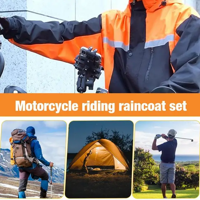 남성용 경량 바람막이 레인 재킷 및 레인 팬츠 세트, 반사 트렌치 레인 코트, 골프 러닝 개 산책 마당