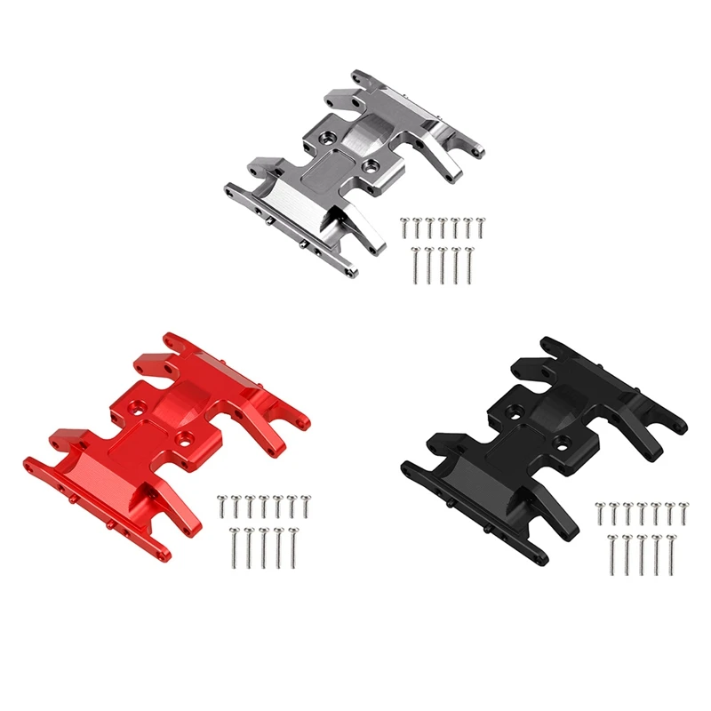 

For Axial SCX24 90081 1/24 RC Crawler Car Metal Gearbox Mount Base Transmission Holder Skid Plate Upgrade Parts