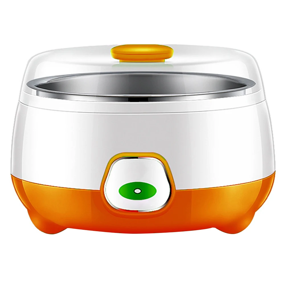 1L Automatic Yogurt Machine Multifunctional Household Rice Wine Maker Stainless Steel Portable Yogurt Maker for Kitchen