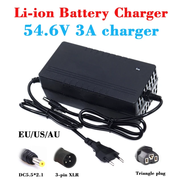 Connecteur en ligne de chargeur 29.4V/42V/54.6V/67.2V 2A/3A/5A