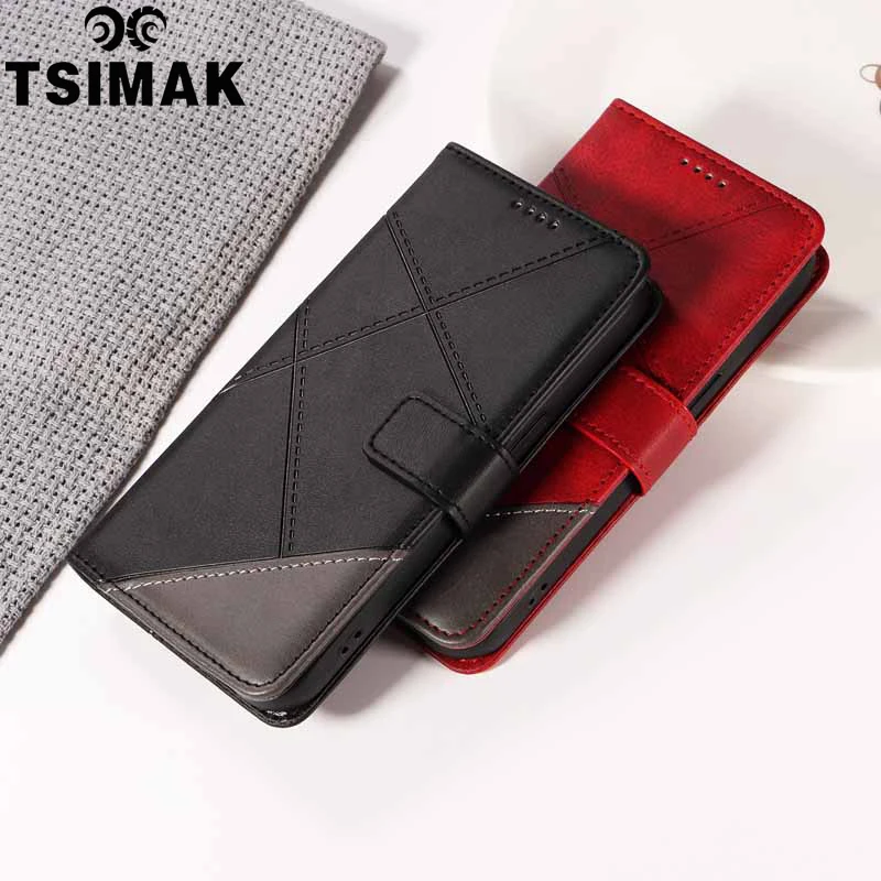 Leather Magnetic Flip Wallet Phone Cover