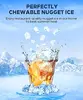 Self Dispensing Countertop Nugget Ice Maker, Nugget Ice Maker Countertop, 55lbs/24H,Pebble Ice Maker with Self-Cleaning 4