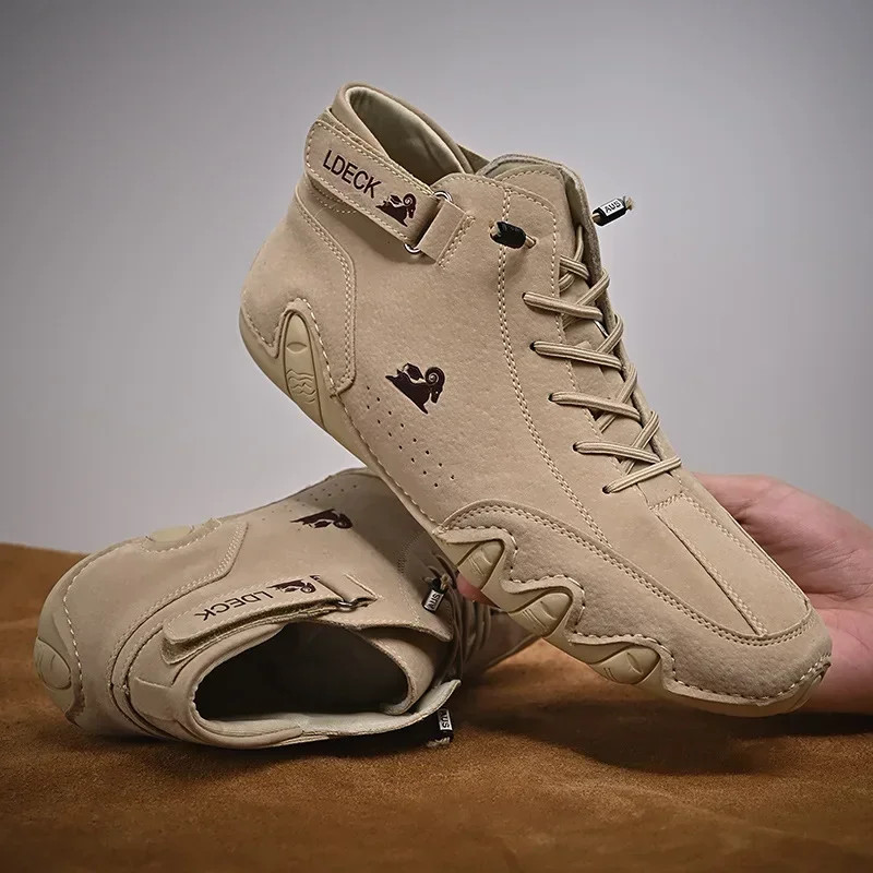 Men's Retro Trendy Design Sneakers Are Lightweight Comfortable Breathable Suitable Outdoor Walking Casual Training Flat Shoes 3