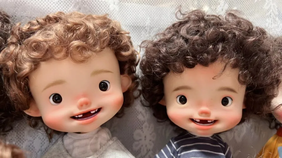 

Blythe Mohair Wig Varies DIY Styling 9-11inch Wig Suitable for Qbaby Amydoll Shaonvyu Hminordoll Big Head BJD dolls Accessories