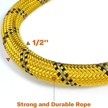 2 Packs 5 FT Dog Leash with Comfortable Padded Handle and Highly Reflective Threads Dog Leashes for Small Medium and Large Dogs 4