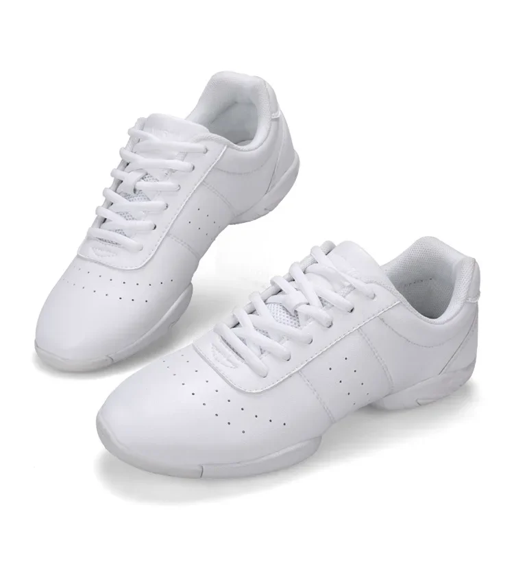 

ZHIO Dance Shoes Children Boy Girl Modern Soft Outsole Jazz Sneakers Aerobics Breathable Lightweight Kids Dancing Fitness Sport