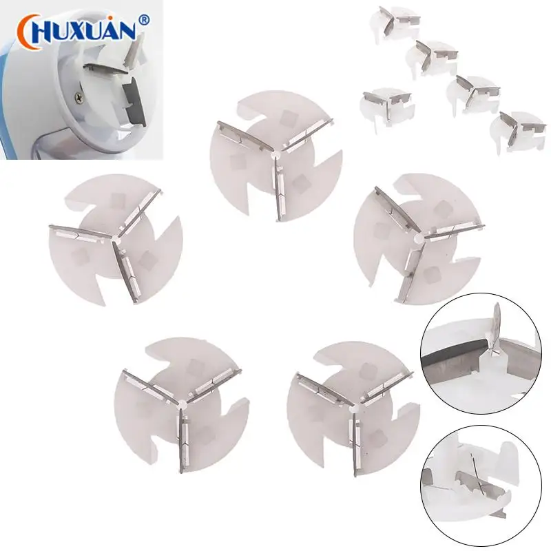 10Pcs Rvs Haar Bal Trimmer Head Blade Machine Blade Lint Remover Vervanging Hoofd Mes Universele