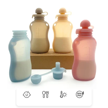 Reusable Silicone Baby Food Pouch Keyword 1
