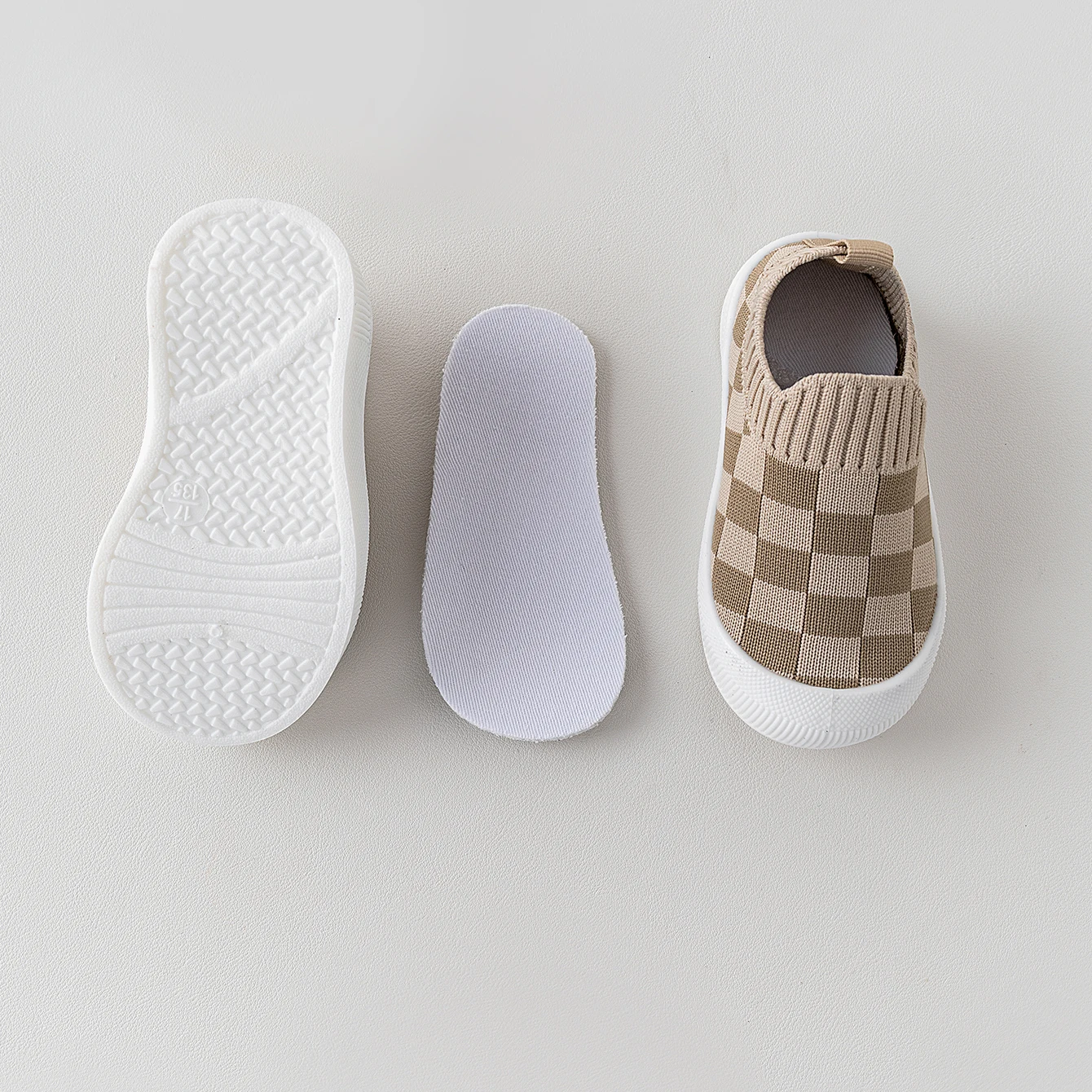 2024 Spring  New Slip-on Toddler Shoes  Baby First Walkers Kids Boys Girls Autumn Non-Slip Sneakers Sport Shoes 4