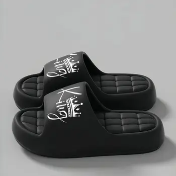 New Casual Innovative Design King Unisex Eva Soft-Soled Lightweight Home Slippers High-Quality Exclusive Brand Slippers 1