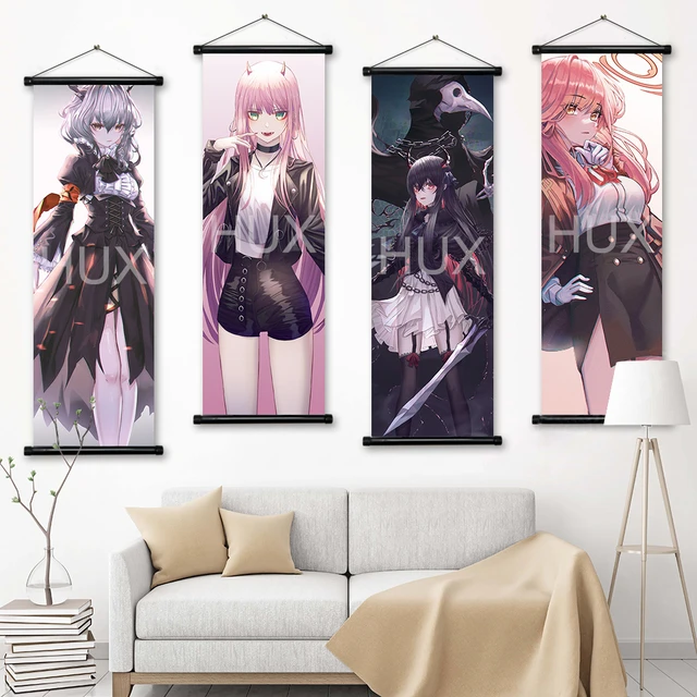 Nt802 pintura novo anime anjos da morte anime japonês presente em  quadrinhos cartaz impressão da arte da parede imagem da lona sala de estar  decoração casa - AliExpress