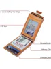 Gebwolf Rfid Card Holder Men's Wallets Carbon Fiber Slim Thin Male Purse Bi-fold Money Clip for Men 5