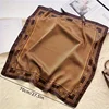 1pcs 70cm Houndstooth Printed Square Scarf for Women Imitation Silk CHRISTIAN Letters Fashionable and Versatile Headscarf Scarf 3