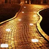 4/6 LED Outdoor Waterproof Garden Pathway Floor Glass Solar Ice Cube Brick Paver Rock Landscape Led Lamp Lights for Festival 2