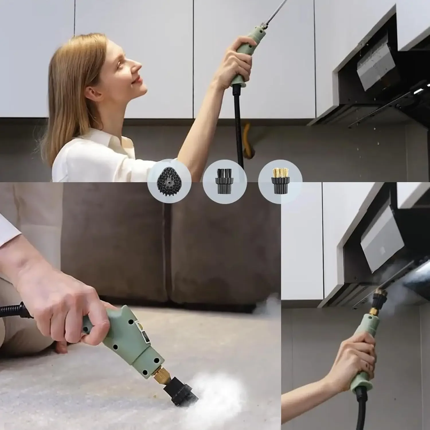 Household Multi-Functional Portable High Temperature High Pressure Steam Cleaner 6